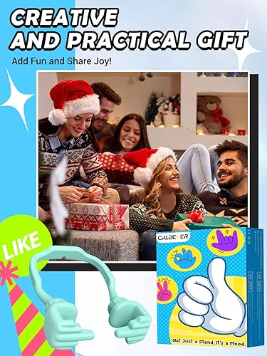 Miniatura 3 de Regalos navideños para adolescentes y niñas, regalos para mujeres y adultos soporte para teléfono celular perezoso, soporte de teléfono único para