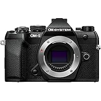 Fotocamera Micro Quattro Terzi OM SYSTEM OM-5 Mark II, sensore Live MOS da 20 MP