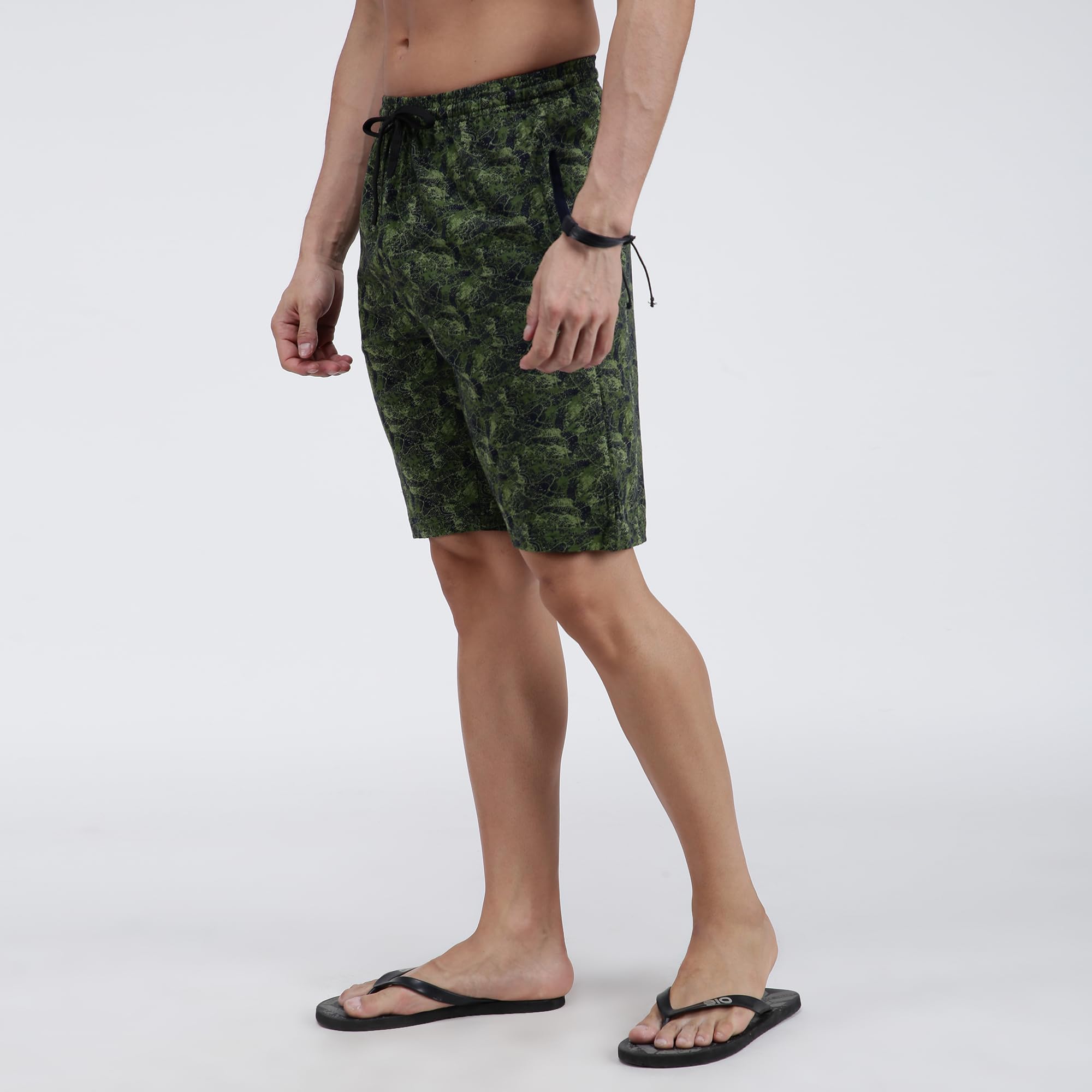Comfy Men Cotton Regular Print Bermuda Zipper (Colour and Print May Vary) - Image 3 thumbnail
