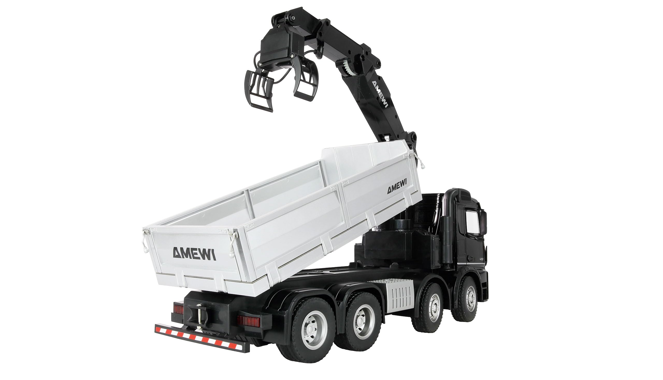 Amewi Mercedes-Benz Arocs wózek dźwigowy z wywrotką 8x4/4 4WD 1:18 RTR zdalnie sterowany RC
