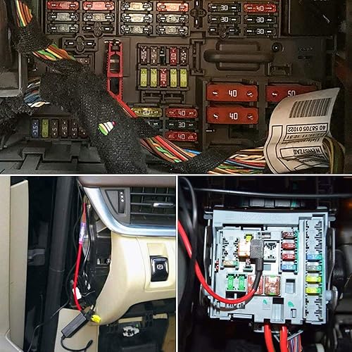 Miniatura 8 de MuHize Kit de fusibles de hoja  Surtido de 200 fusibles de hoja estándar (2A 3A 5A 7.5A 10A 15A 20A 25A 30A 35A), repuesto para marino, barco, RV,