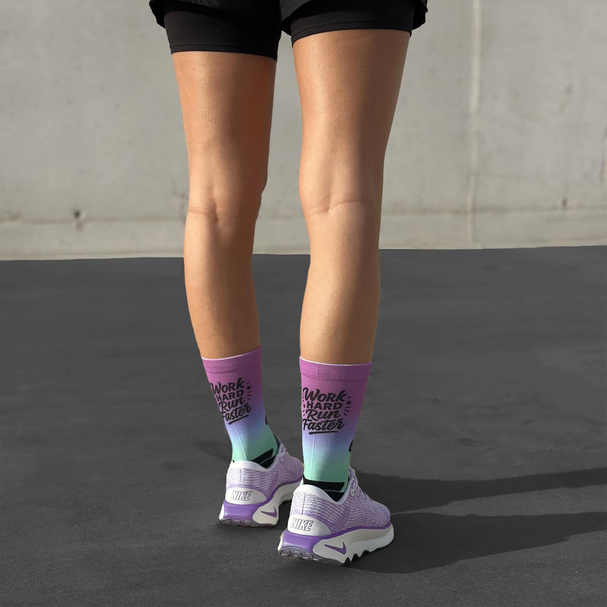 Jungle Socks Running Series - Pack de 3 Chaussettes Haute Performance pour Running, Respirantes, Compressives et Renforcées.