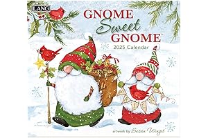 Lang Companies Gnome Sweet Gnome Special Edition 2025 Wall Calendar