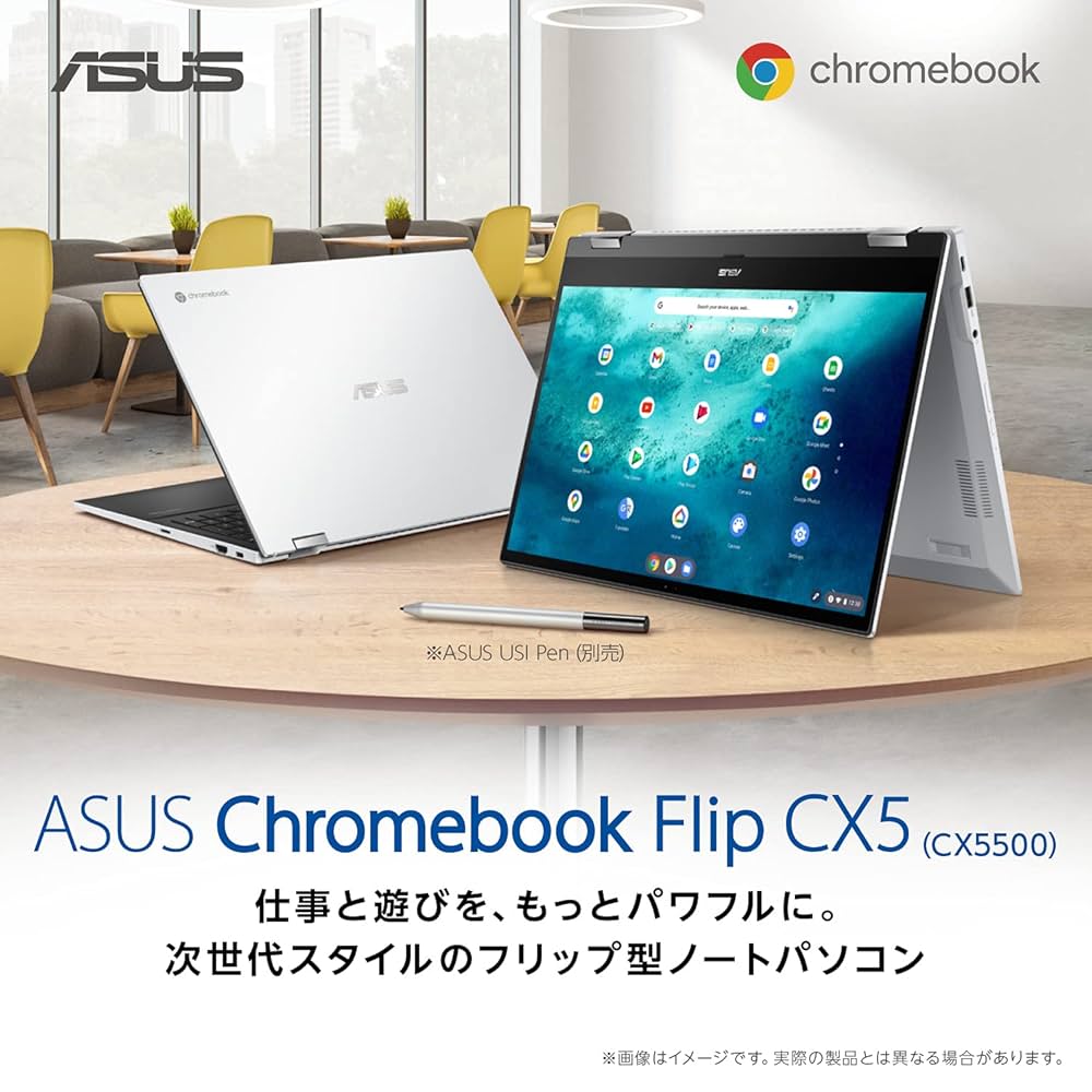 Amazon.co.jp: ASUS Chromebook Flip CX5(CX5500)ノートパソコン