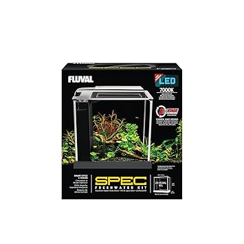 Fluval Spec III Aquarium Kit, 2.6-Gallon