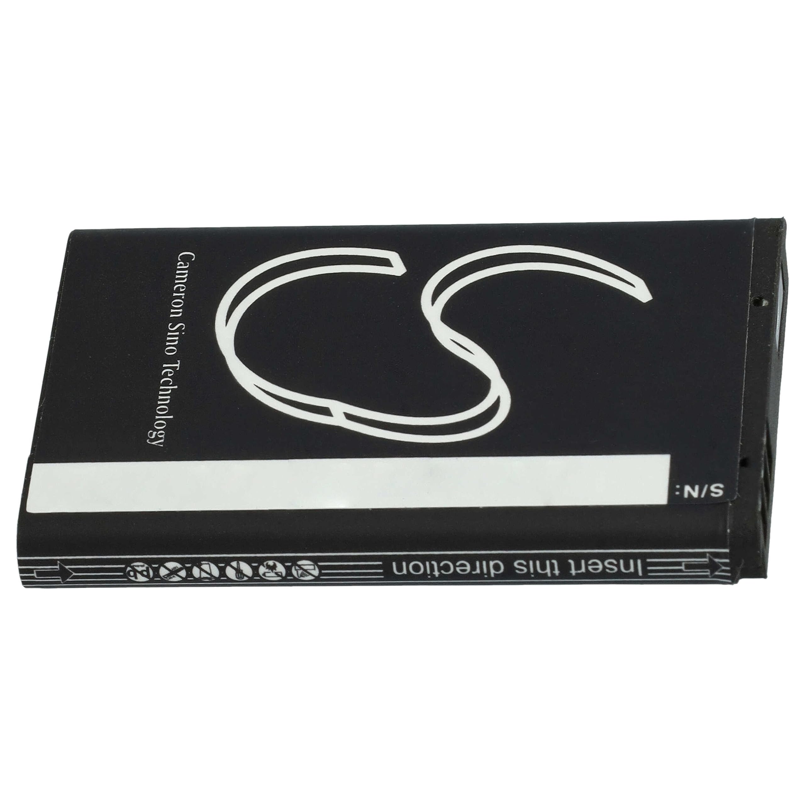 vhbw Bateria zamienna do Babymoov 1ICP6/34/50 do elektronicznej niani rozmówcy (1200 mAh, 3,7 V, litowo-jonowa)
