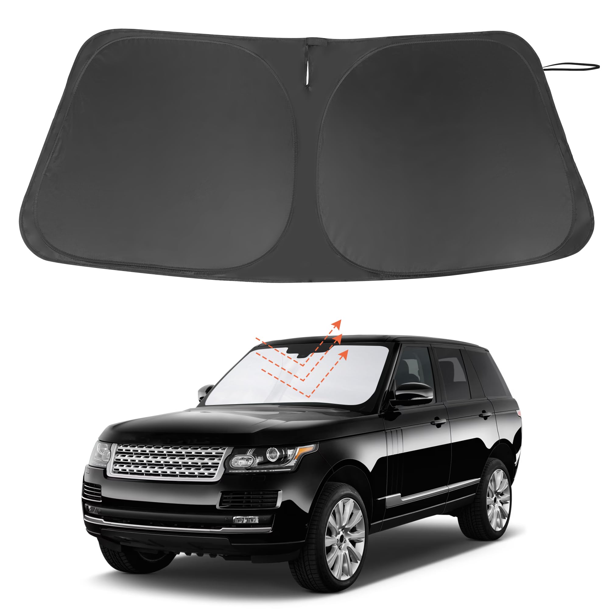 Windshield Sun Shade for 2013-2021 Land Rover Range Rover
