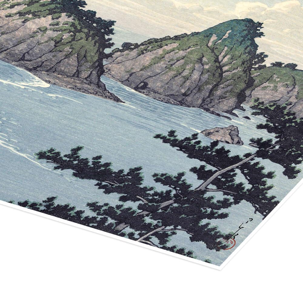 Dôgashima Island in the district of Izu Plakat