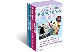 Bridgerton Boxed Set 1-4: Experience the Enchanting World of Love, Lust, and Society's Intrigues