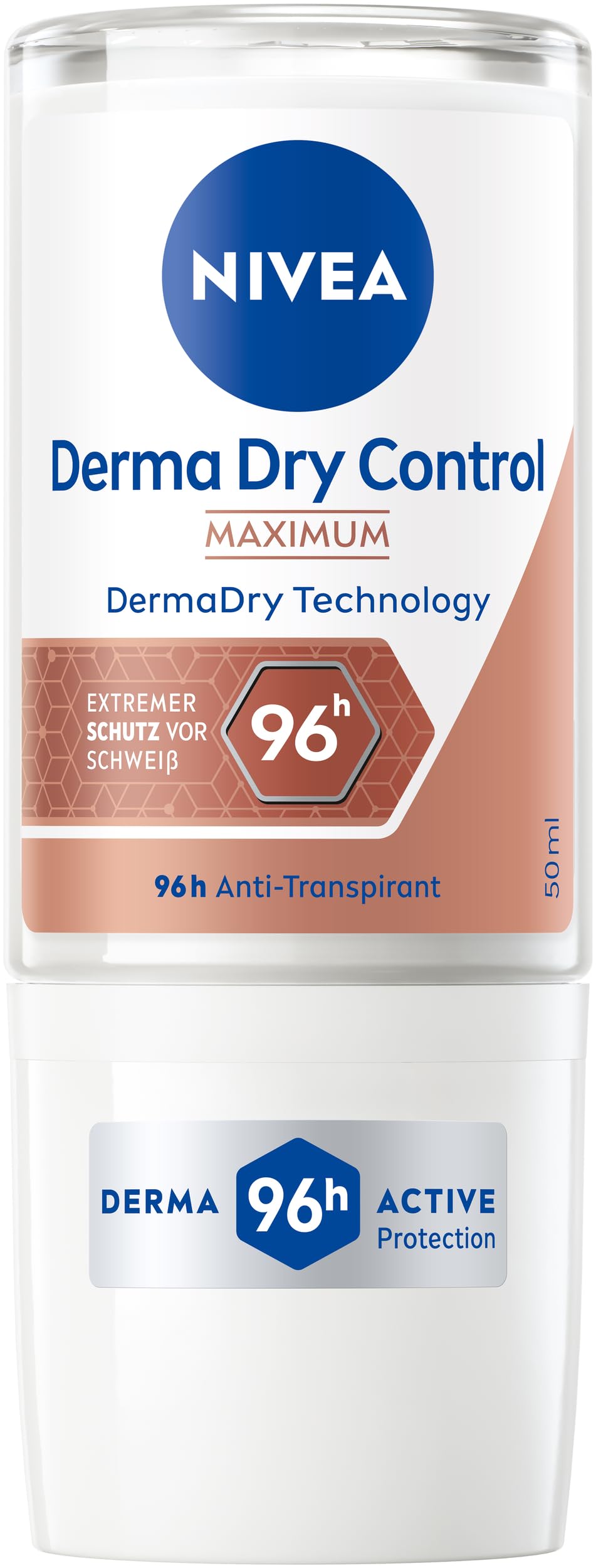 制汗・デオドラント NIVEA Derma Dry Control 96H 50ml NIVEA Derma Dry Control Maximum roll-on deodorant (50 ml