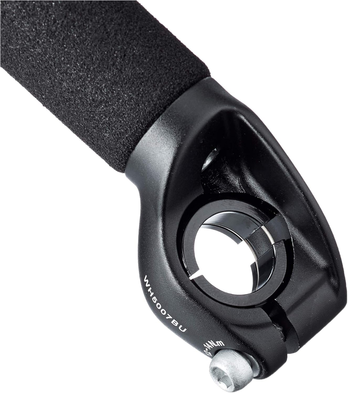 ergotec 50011001 Evo-Touring Embouts de cintre Aluminium AL6061-T6 avec grip soft Noir L