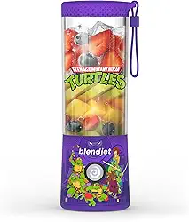 BlendJet Liquidificador portátil para smoothies e shakes - Liquidificador pequeno pessoal sem fio BlendJet 2 de 473 ml, recarregável por USB-C e autolimpante, mini liquidificador de viagem com lâmina