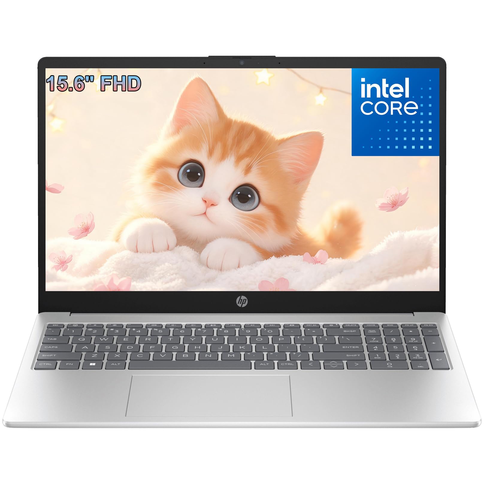 HP Pavilion 15" FHD Laptop 2026, Intel Processor, 16GB RAM, 512GB SSD