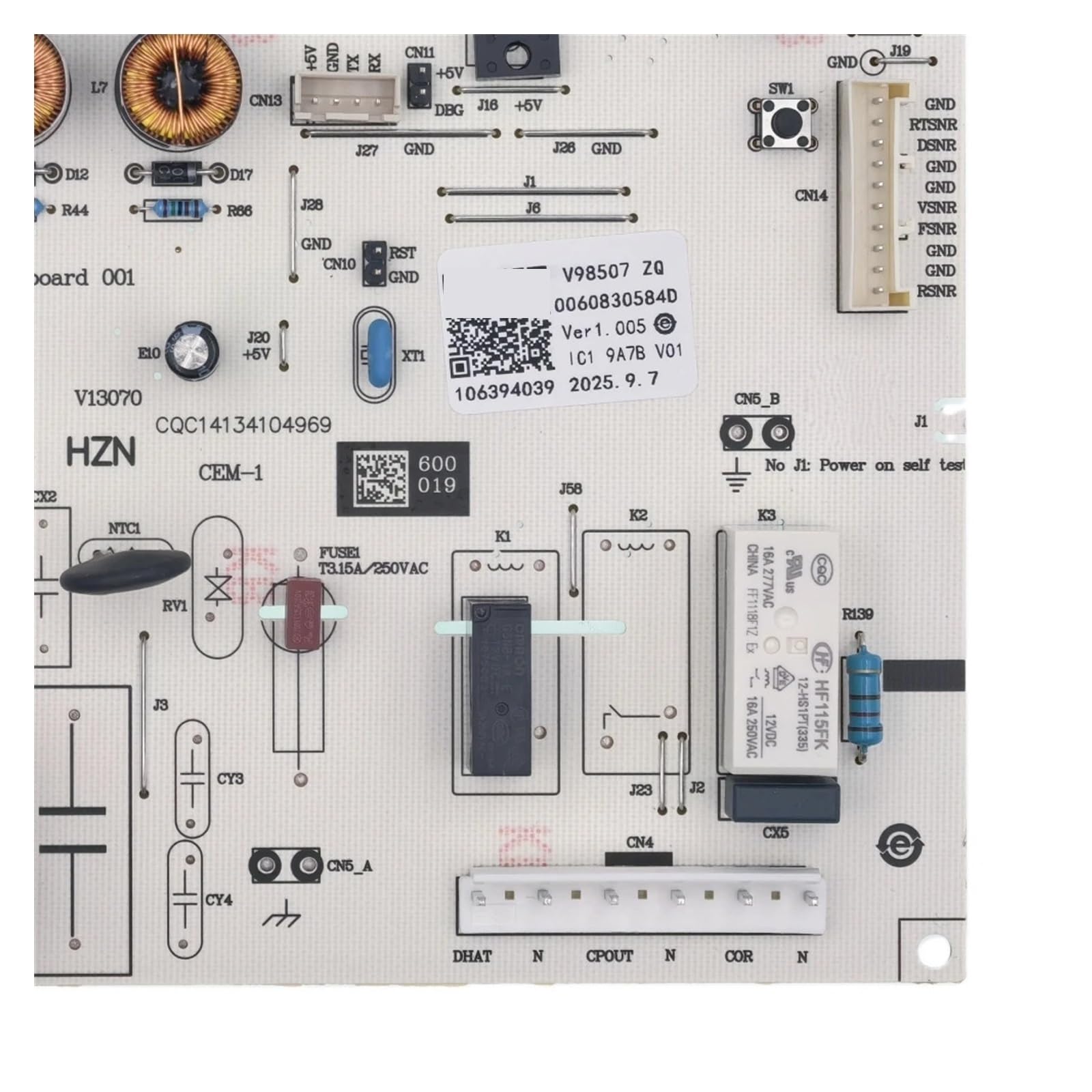 Scheda Di Controllo, Compatibile for Haier, 0060830584D Circuito Frigorifero PCB Scheda Madre Frigorifero Pezzi Di Ricambio for Congelatore