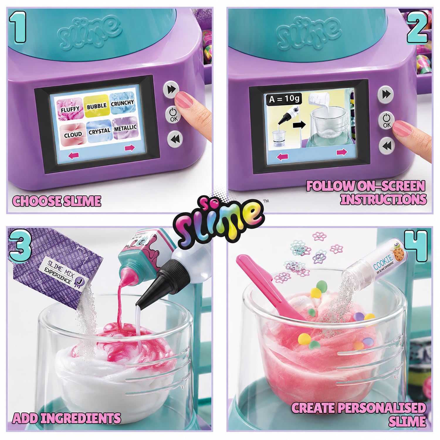 Canal Toys – So Slime - Experience Lab Kreativset DIY ab 6 Jahren – SSC 443