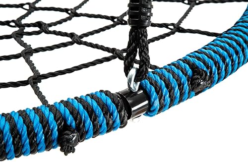 Miniatura 6 de walsport Columpio de árbol de telaraña de 40 pulgadas, columpio para exteriores, con capacidad de peso de 330 libras, columpio al aire libre para