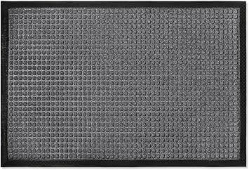 Envelor Front Door Mat - Indoor/Outdoor Entrance Non Slip Durable Floor Mat, 36 x 60 Inches, Grey