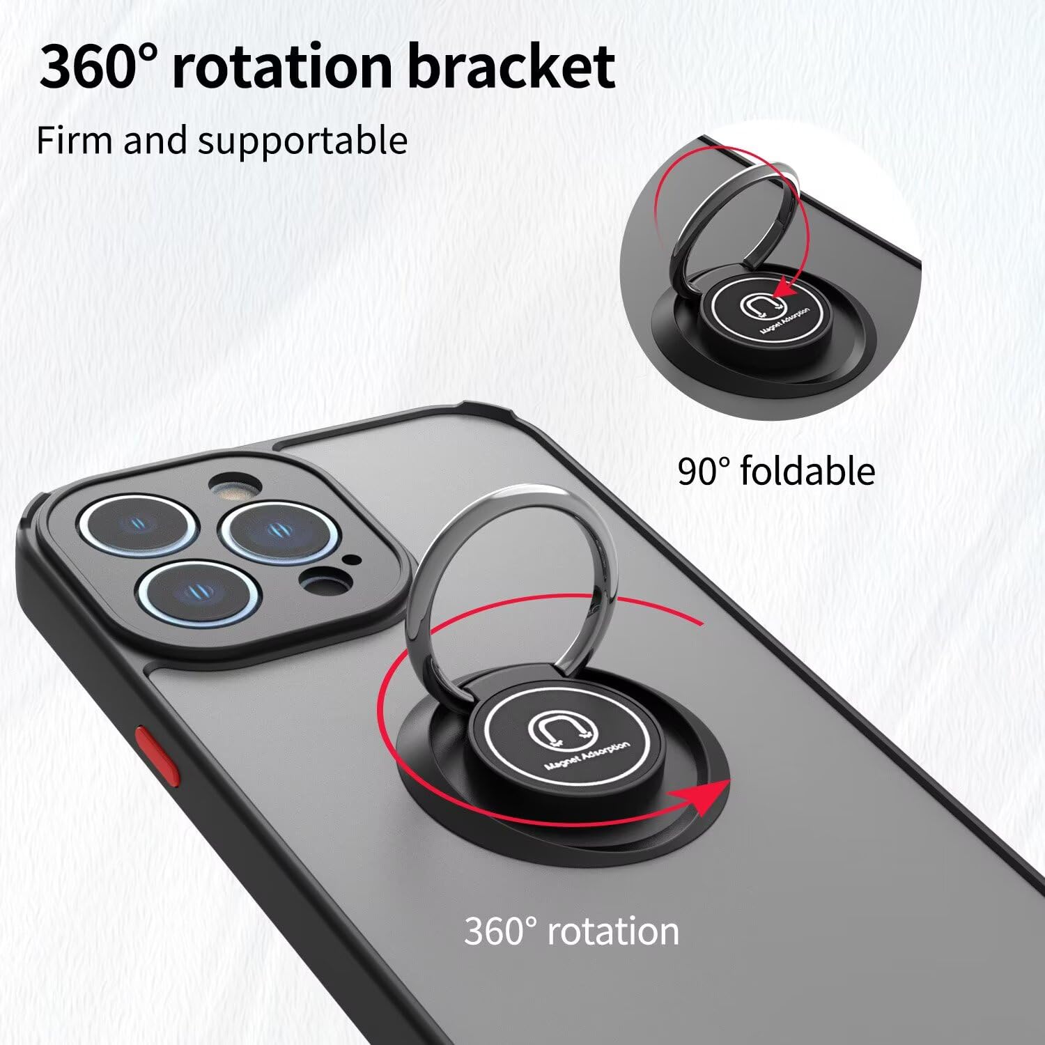 EASSGU Custodia In Silicone TPU Per Redmi Note 14 Pro (Versione 4G LTE, 6.67 Pollici) - Cover Morbida Protettiva, Colore Nero