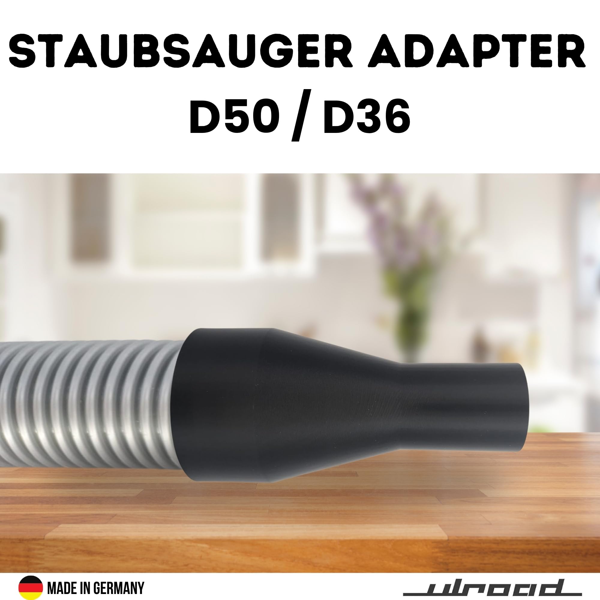 Adattatore di aspirazione D 50 D 36 compatibile con Festool Aspirapolvere Adattatore D50 D36