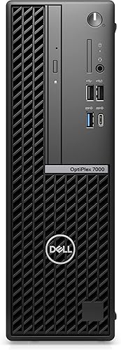 Dell Optiplex 7000 7000 SFF - Escritorio de factor de forma pequeño (2022) Core i7 - Disco duro SSD de 512 GB - 16 GB de RAM 8 núcleos a 4.8 GHz