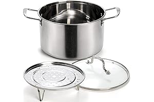 ZENFUN Stock Pot with Lid Tamerla