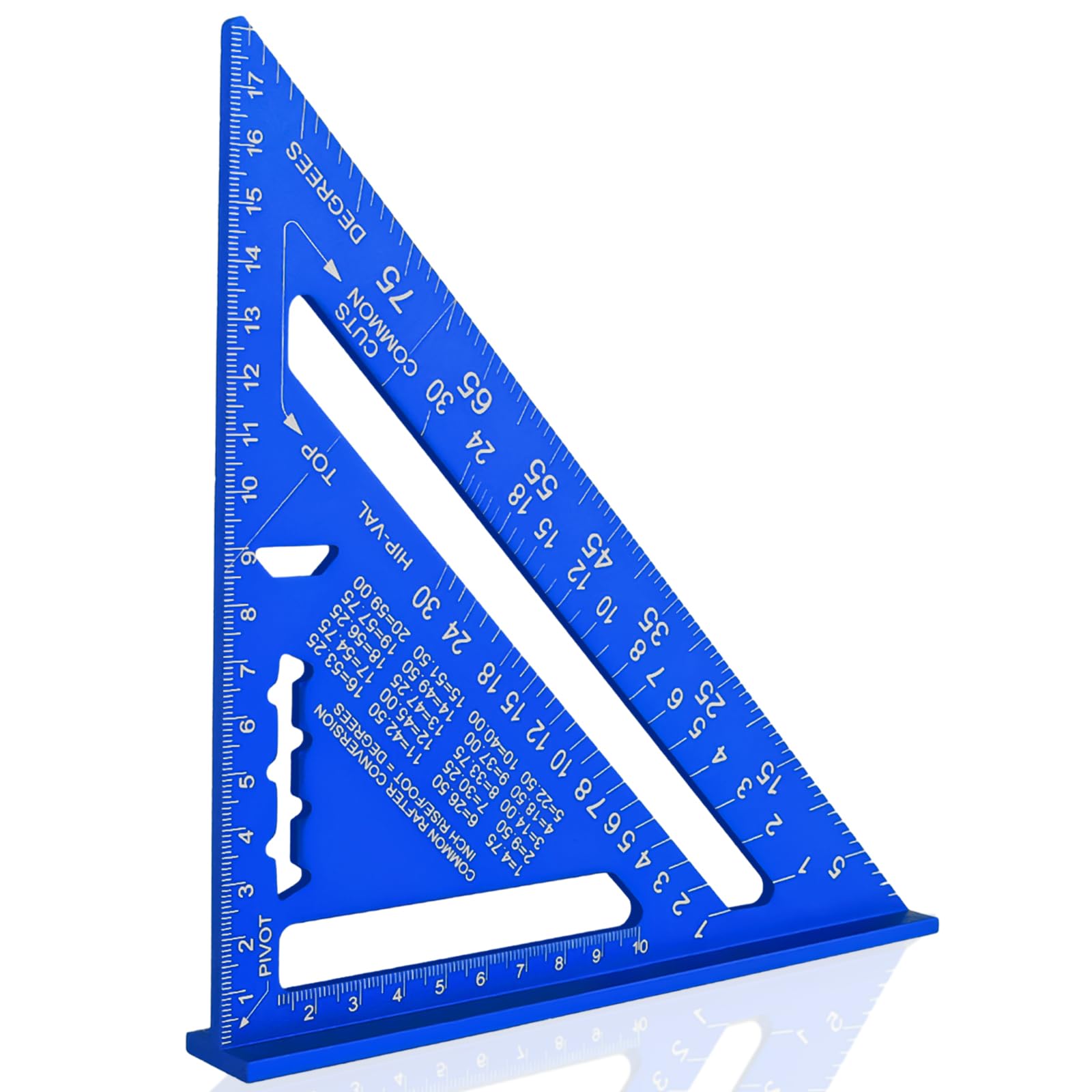 Squadra Da Falegname In Alluminio 12 Pollici - Squadra Veloce Per Misurare E Tracciare Angoli 0-90° - Foto 3