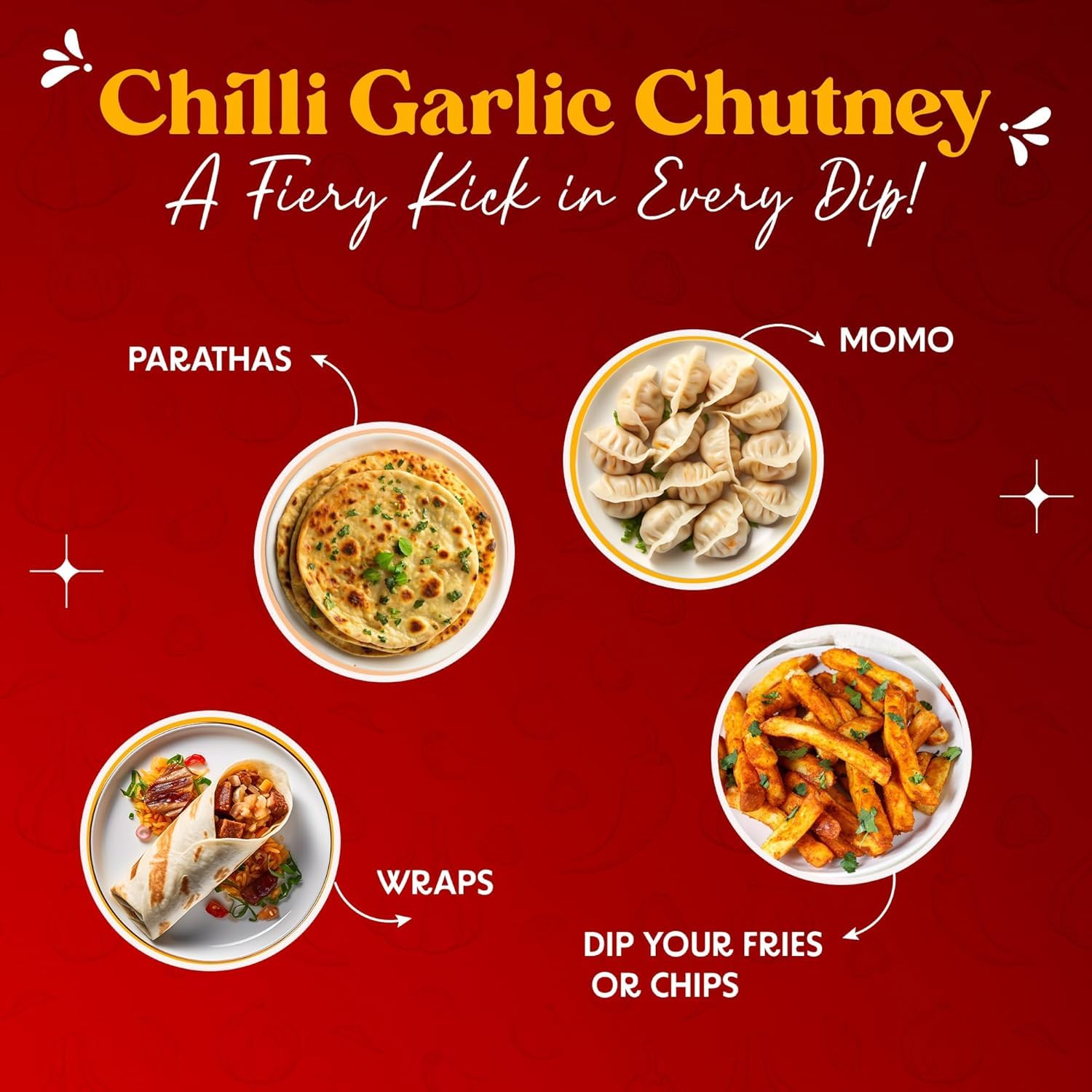 Chokhi Dhani Chilli Garlic Chutney 280g & Mango Chutney 300g Combo | Sweet & Spicy Indian Chutney Duo | Authentic Indian Flavours | Sandwich Spread, Dip & Meal Accompaniment 2