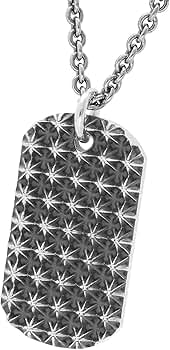 配送対応可能) シルバー925 TFOA 武装戦線 ドッグタグペンダントトップ