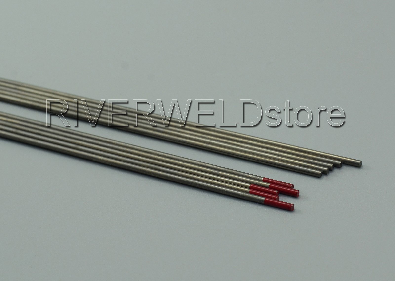 RIVERWELD 2% Toriato WT20 Rosso Tig Saldatura Elettrodo di tungsteno 2,0 mm x 150 mm 10pk