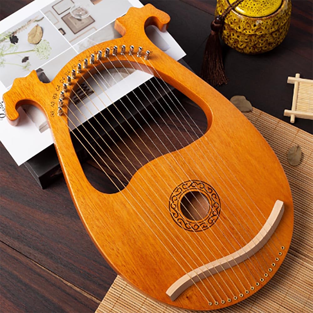 Amazon | 16弦 Lyra Harp ポータブル Lyre Lirica 楽器 楽器