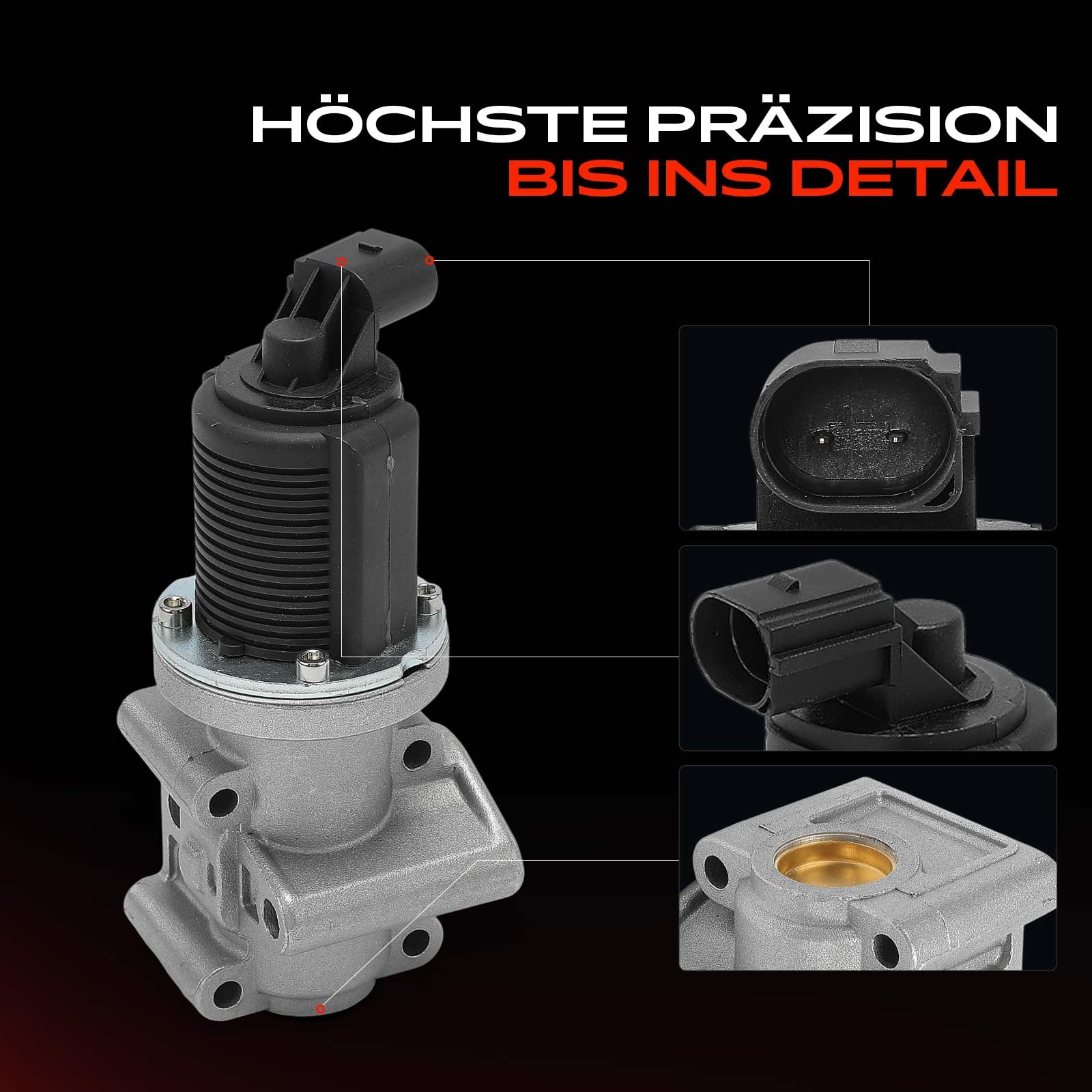 AGR-Ventil Abgasrückführung für 147 156 159 166 Brera GT Spider Croma Stilo Thesis 1.9L 2.4L Diesel 2002-2012