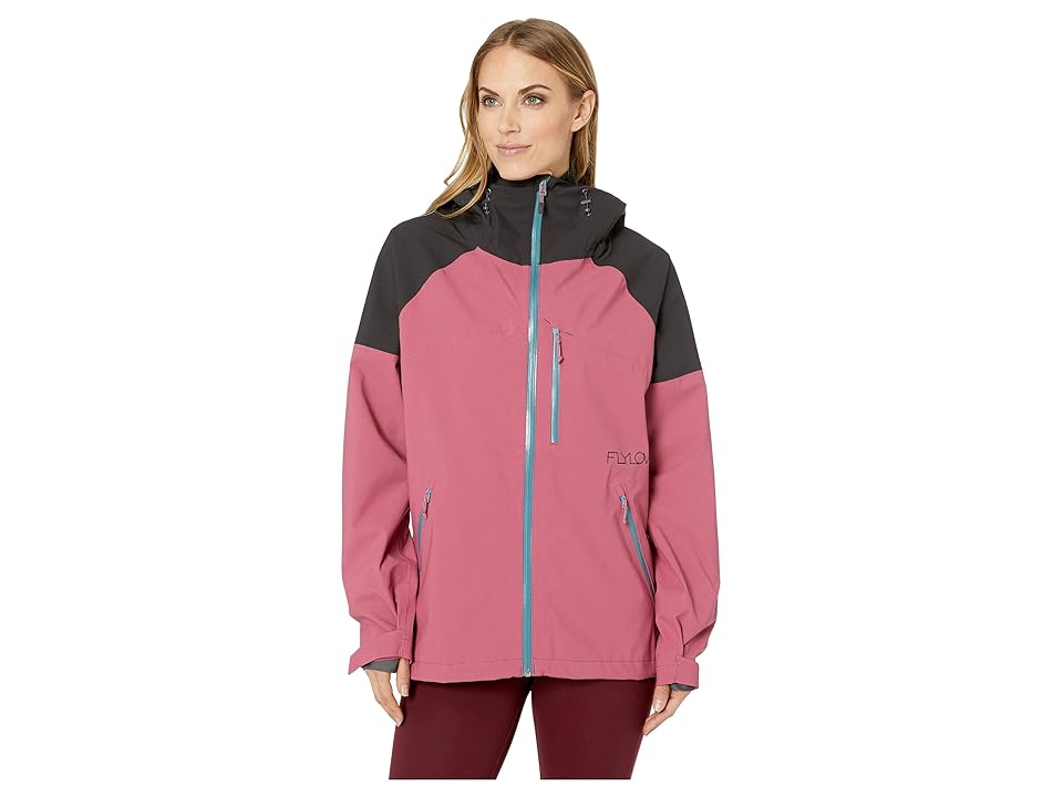 

Flylow Vixen 2.1 Jacket (Black/Mulberry) Women's Clothing