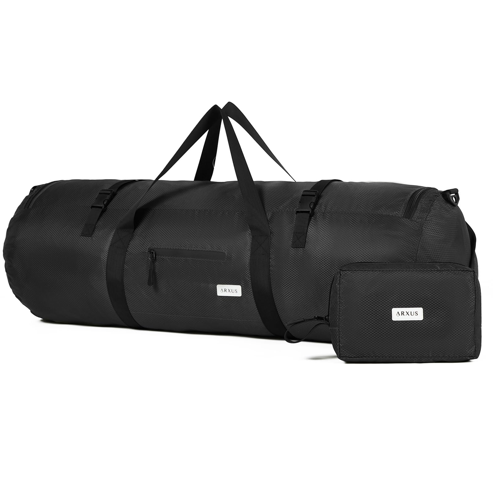 Arxus Sac de Sport Grand 90L 50L 30L Homme et Femme Sac de Voyage Pliable pour Weekend Voyage Gym Batte de Baseball avec Bandoulière, Rangement pour Tente Camping | Sac de natation pour homme et femme avec bandoulière pour voyage, sport, gym, camping