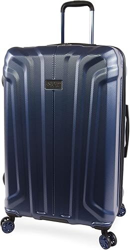 Miniatura 4 de Original Penguin Gibson - Juego de maleta expandible de 3 piezas con ruedas giratorias, color azul metálico, Azul metálico, Gibson - Juego de 3