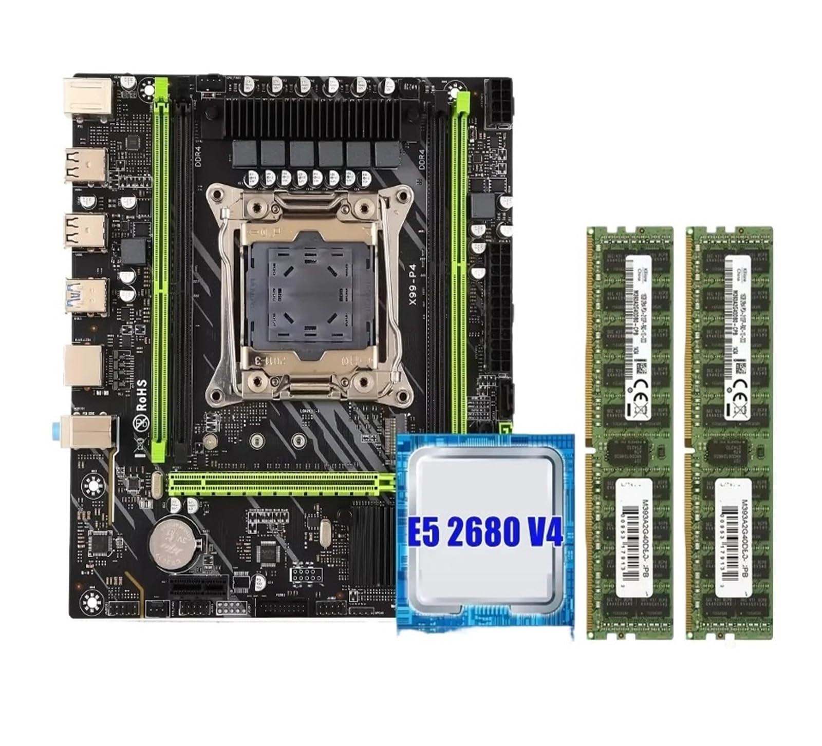 Amazon.com: X99 Motherboard Combo kit Set LGA 2011-3 Xeon E5 2680