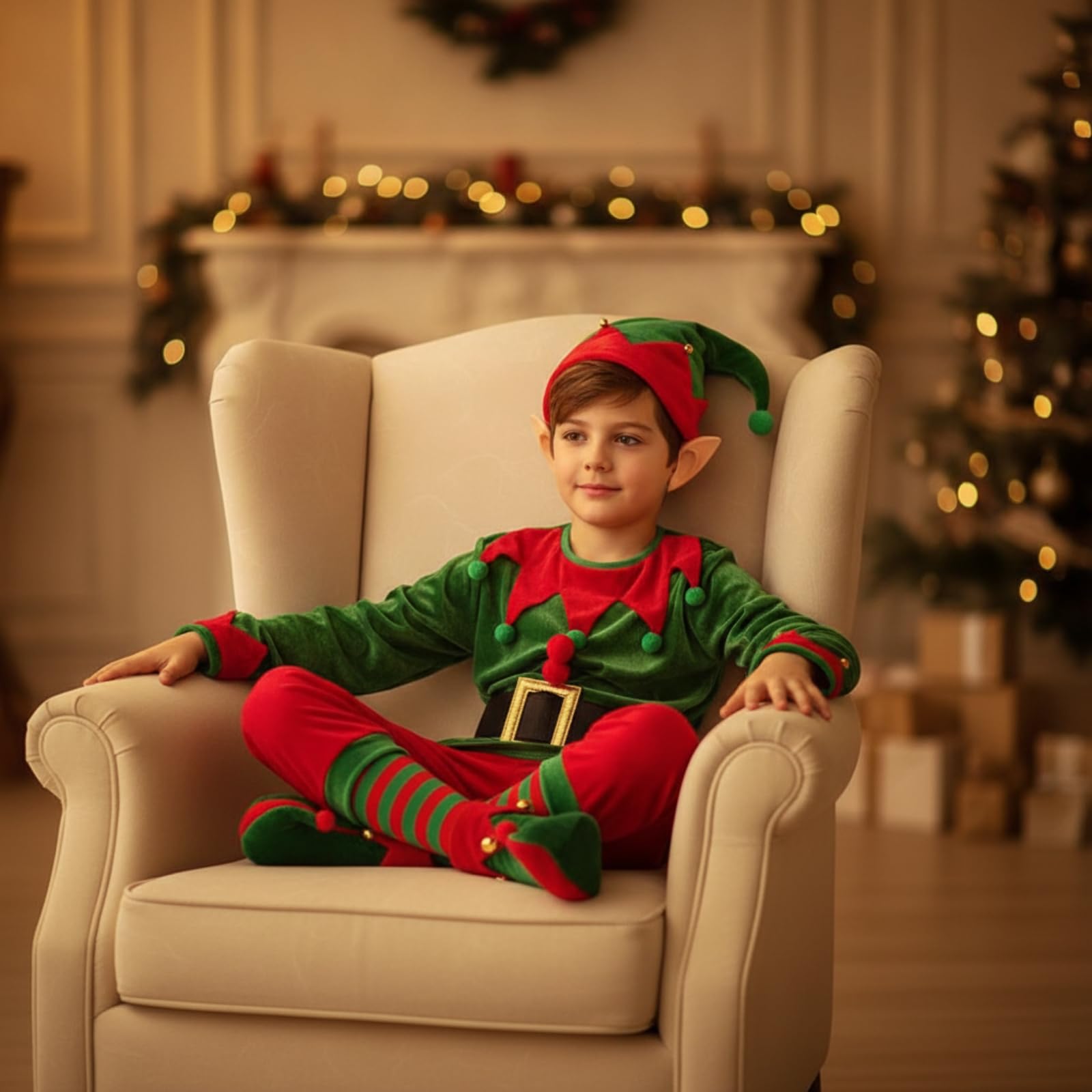 Vestito da Festivo Costume Da | Morbido, per Recite Scolastiche, Spettacoli Teatrali