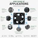 4 Inch Cooling Fan | 120mm 230V AC | Exhaust Fan | 120x120x38mm gallery image