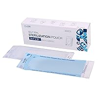 Vista 1 de 200 Bolsas de Esterilización Dental Autosellables 3.5x10 pulgadas 200/Caja 1 Caja