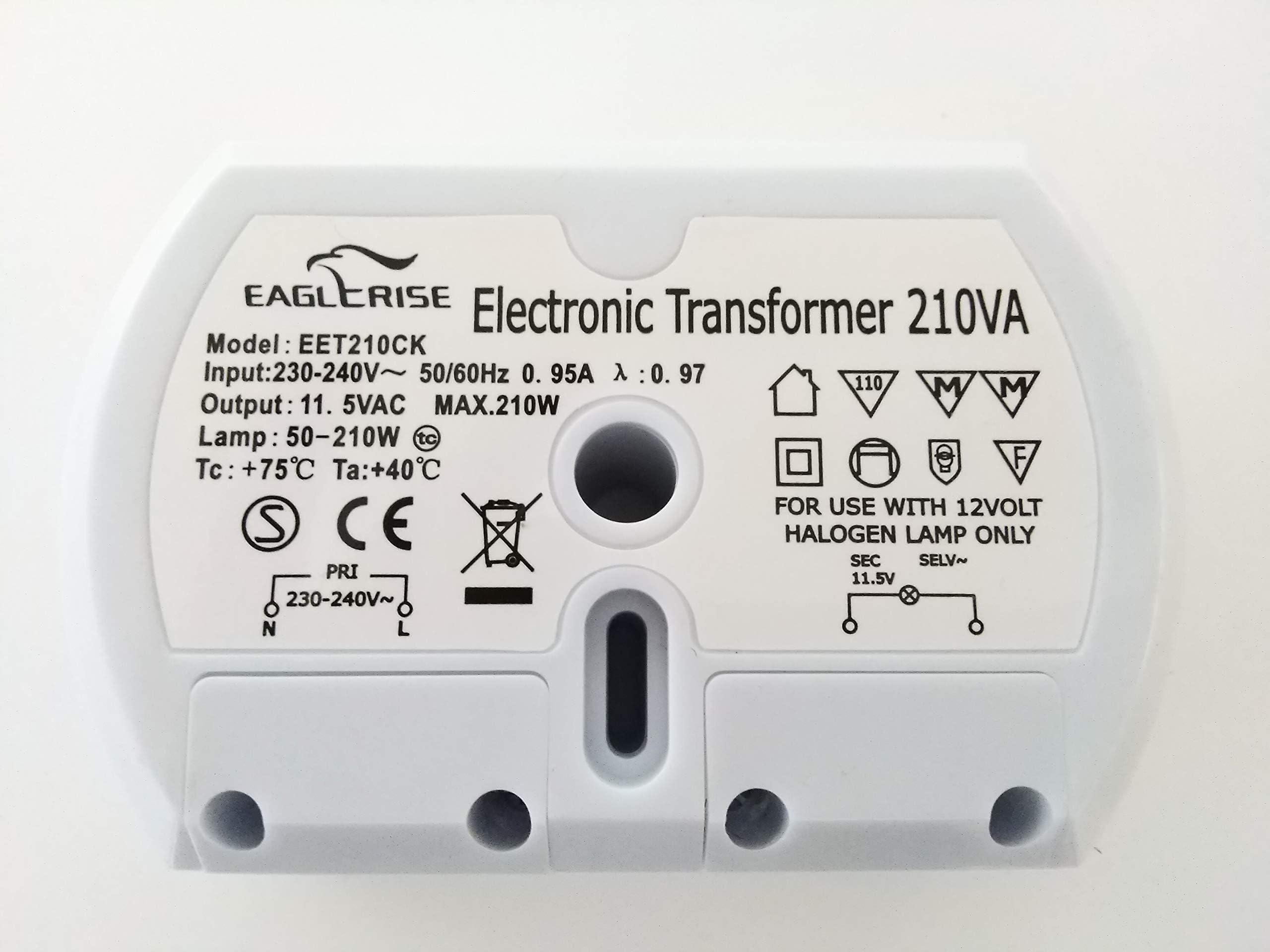 EAGLERISE SET60LV TRANSFORMATEUR Electronique Pour Lampes Halogènes L/V