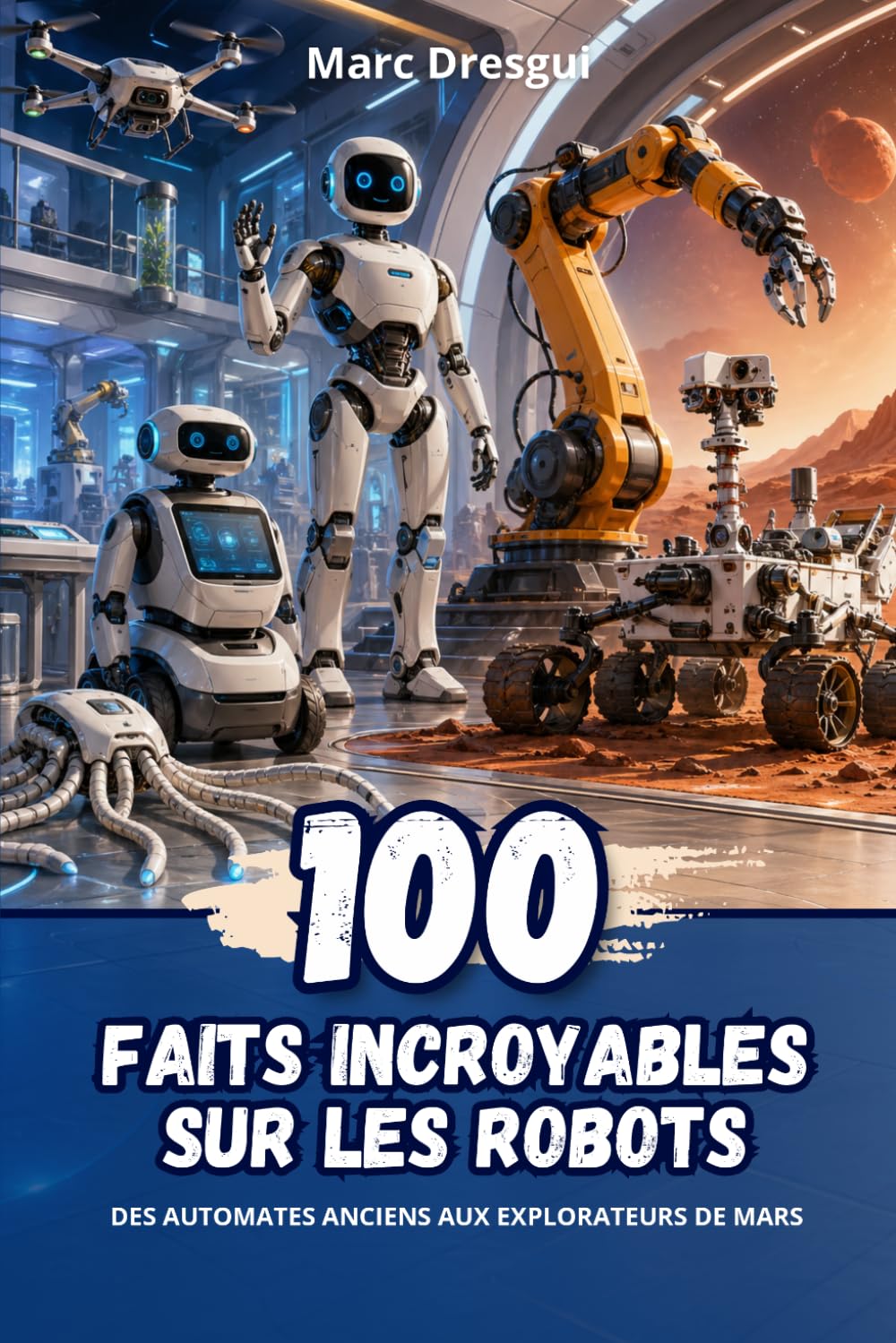100 Faits Incroyables sur les Robots : Des automates anciens aux explorateurs de Mars