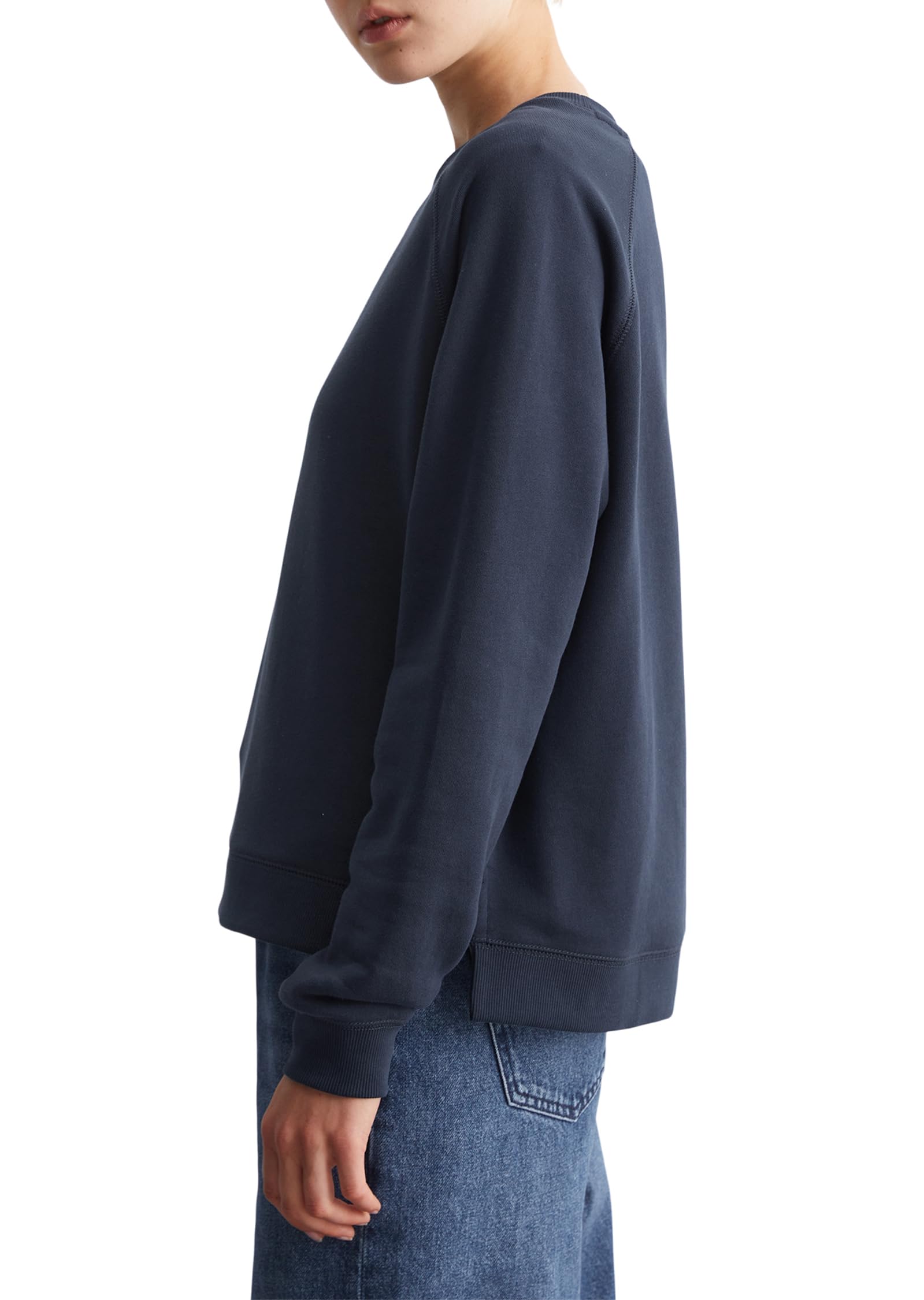 Marc O'Polo Denim Damen Sweatshirt aus Bio-Baumwolle Relaxed Fit