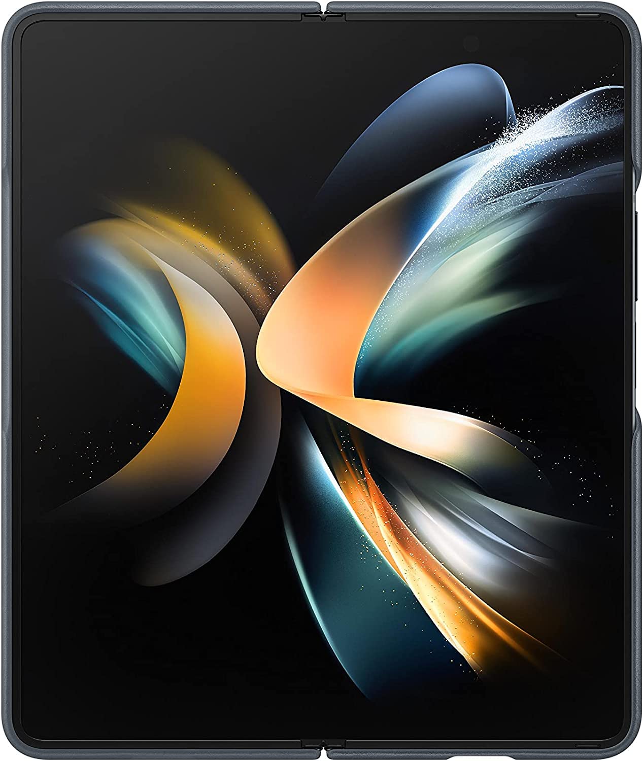 Amazon.com: SAMSUNG Galaxy Z Fold 4 Case - Leather Cover
