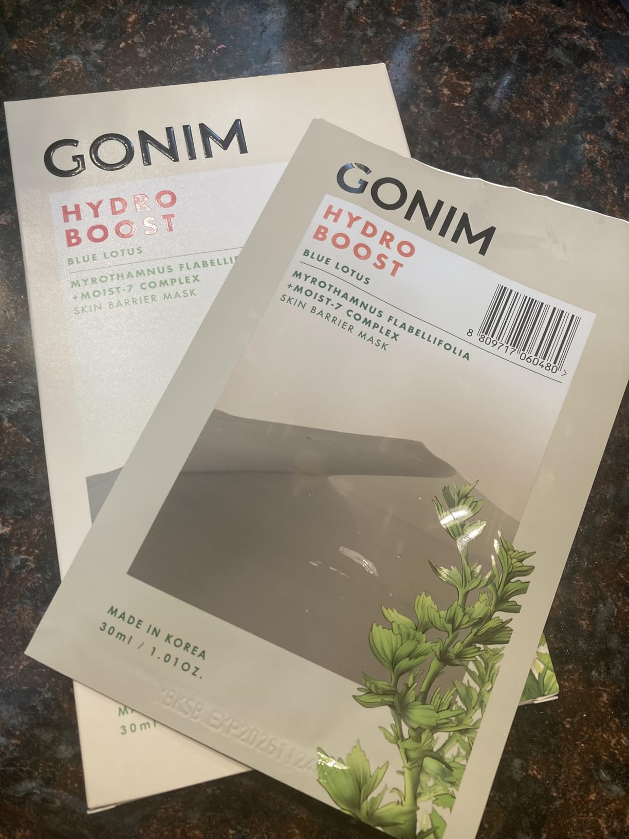 GONIM Face Mask Korean Skin Care with Hyaluronic Acid Serum & Collagen Activation, Hydrating Face Masks Skincare with Vitamin C, Moisturizing Sheet Mask for All Skin, Korean Face Mask 10 Sheets
