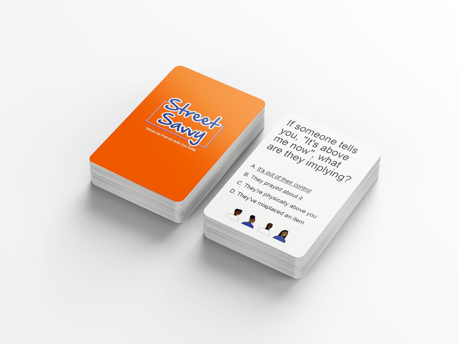 Kinfolk Street Savvy Vibrant Hood Trivia Game Featuring 100 Engaging Cards, Celebrate Black Culture, Spark Lively Debates, and Turn Ordinary Gatherings into Epic Adventures