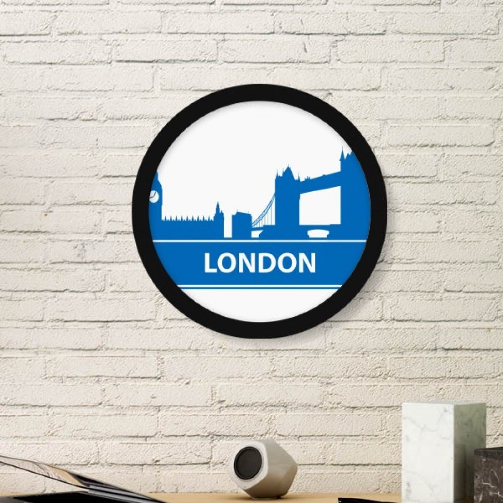 Peintures de Londres avec cadre noir élégant pour sublimer votre intérieur moderne
