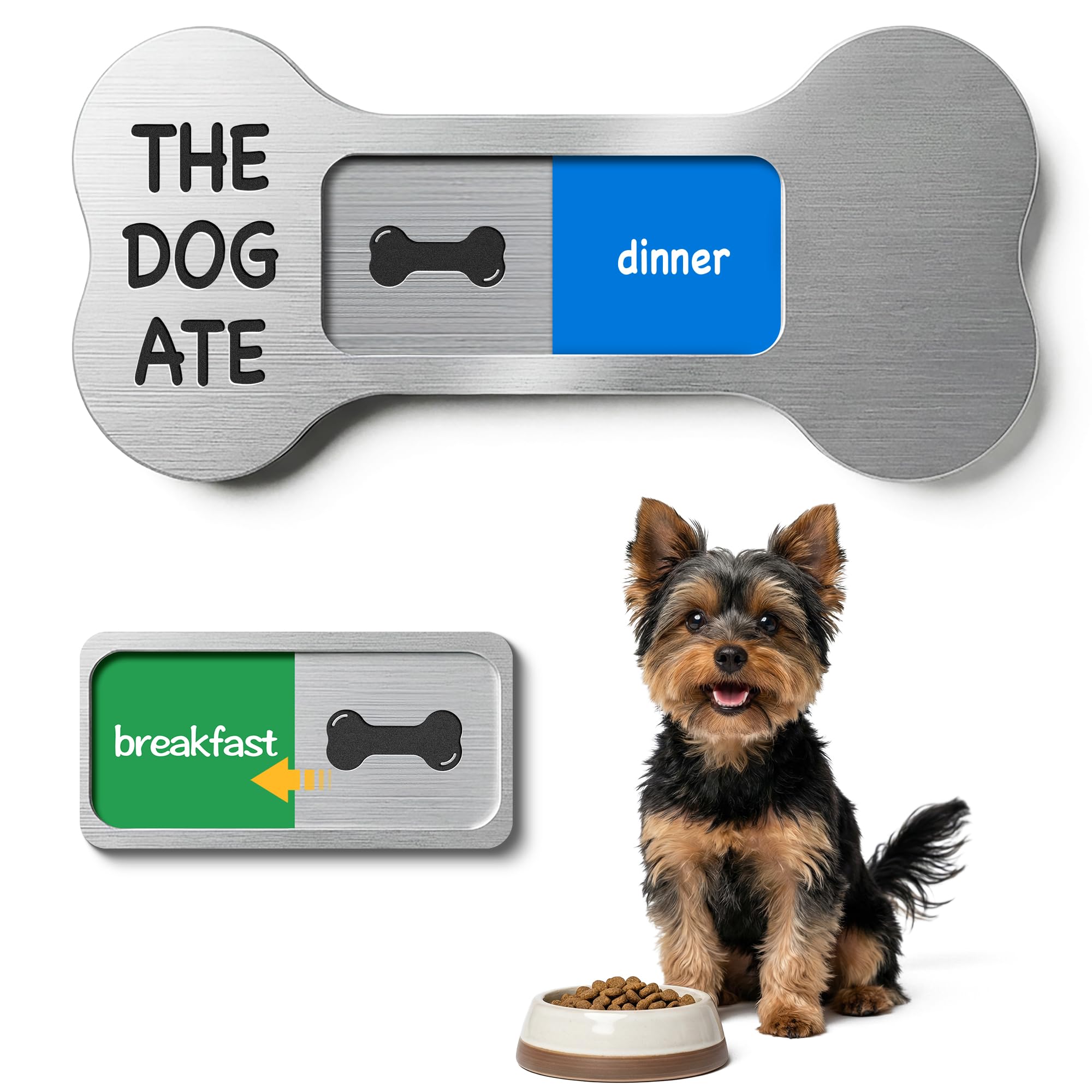Rappel d'alimentation pour chien mécanique contre l'oubli des repas curseur os