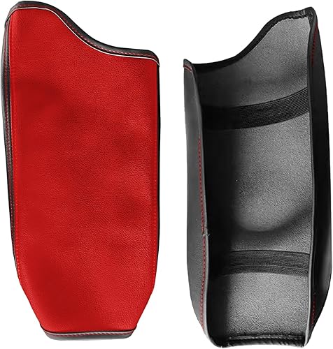 Miniatura 6 de BoxCheer Funda para reposabrazos de consola central adecuada para Ford Ranger 2023 2022 2021 2020 2019 de cuero antiarañazos, funda protectora de