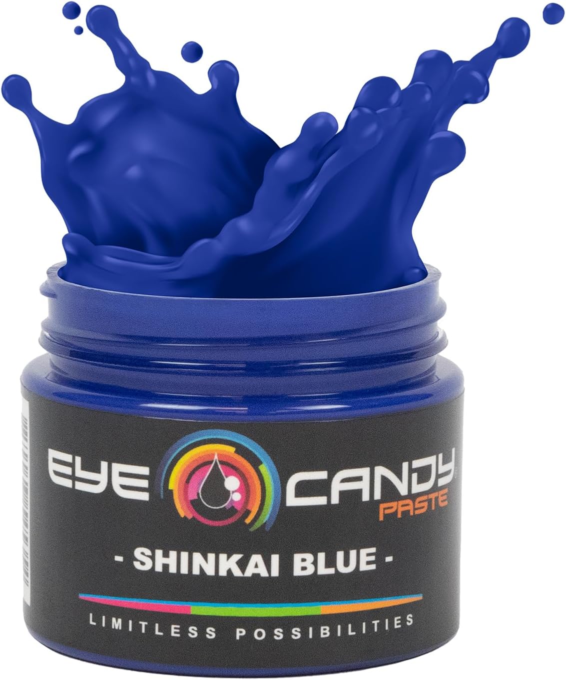 Eye Candy Resin Pigment Paste – Highly Pigmented Epoxy Color, 2 oz, Solid Non-Metallic, Mixable for Custom Shades (Shinkai Blue)