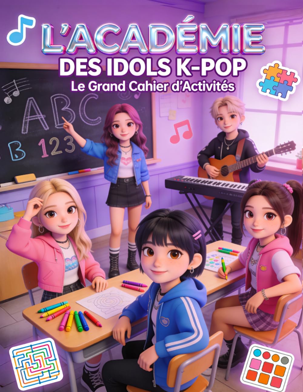 Fan de K-Pop cahier d'activités