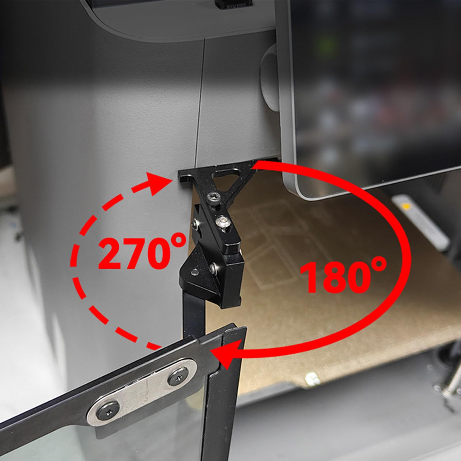 Zestaw Zawiasów Drzwiowych Drukarki 3D P2S 180 Regulacja 270 Stopni CNC Metalowa Wymiana Zawiasów z Korkiem do Konserwacji Drukarki i Czyszczenia łóżka